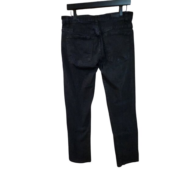 Kenneth Cole Mens Slim Fit Black Denim Jeans 32x30 - Picture 2 of 5